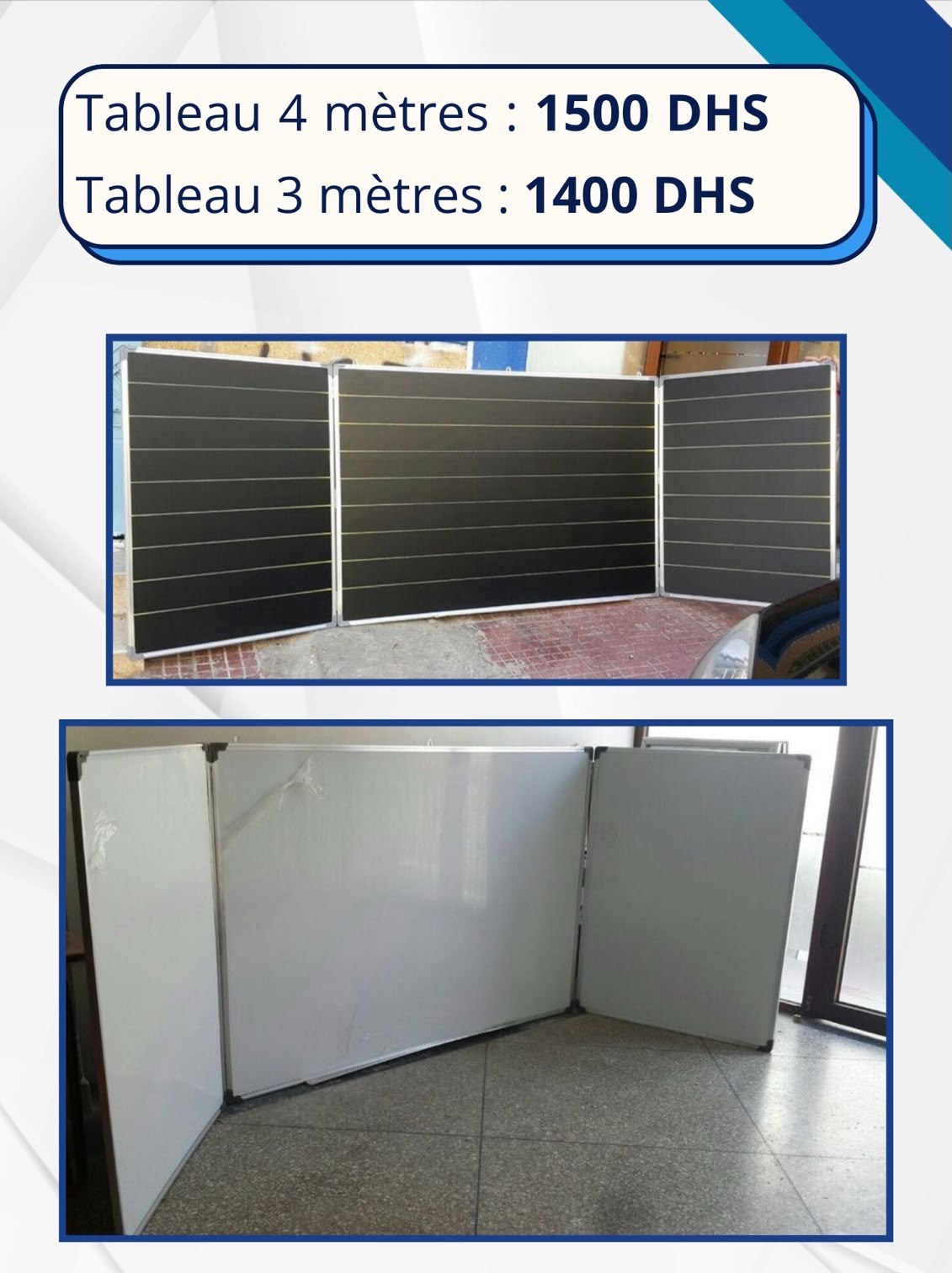 Tableau Triptyque Vert
