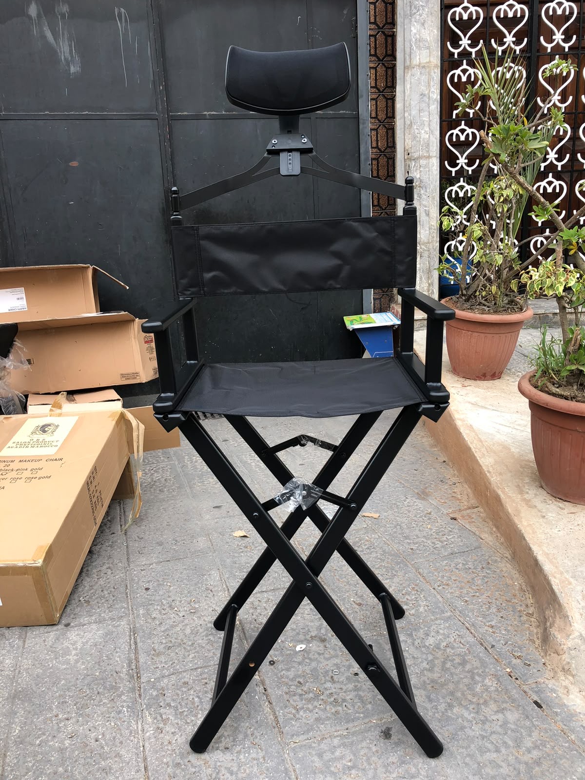 Chaise Maquillage Pliante Haute
