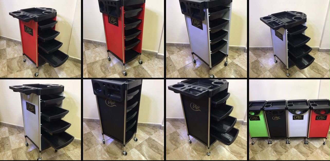 Chariot de Coiffure VIP — Coloris