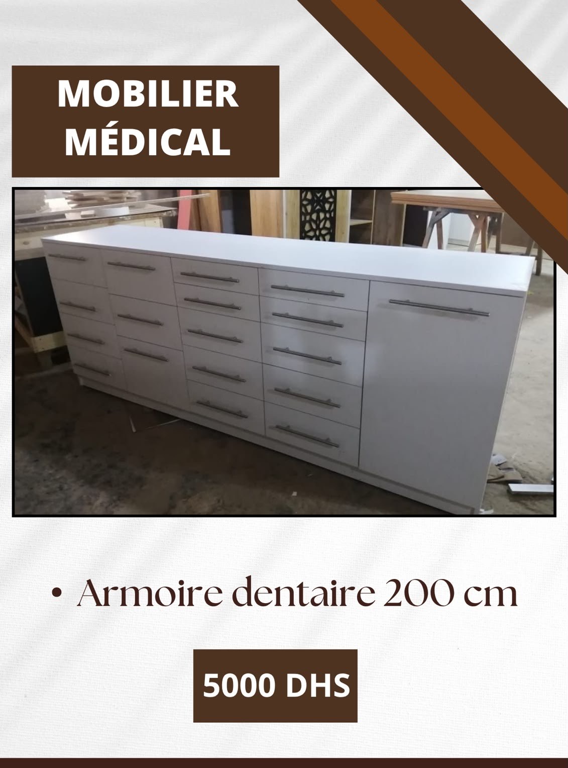 Armoire Dentaire 200 cm